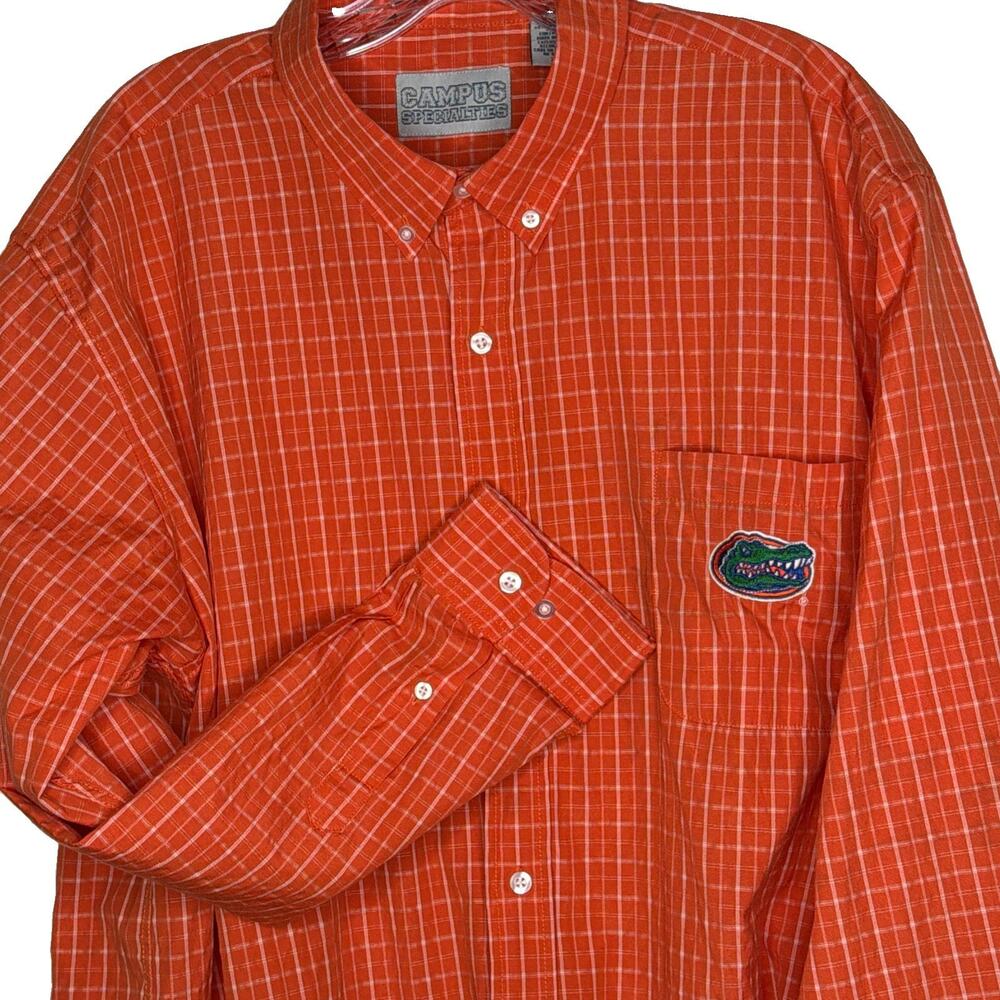 Campus Specialties Florida Gators Long Sleeve Button Up Shirt Size XL